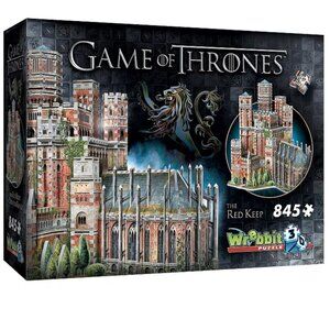 Wrebbit 3D Game of Thrones The Red Keep 3D Jigsaw Puzzle (845 Piece) (GOTRK)
